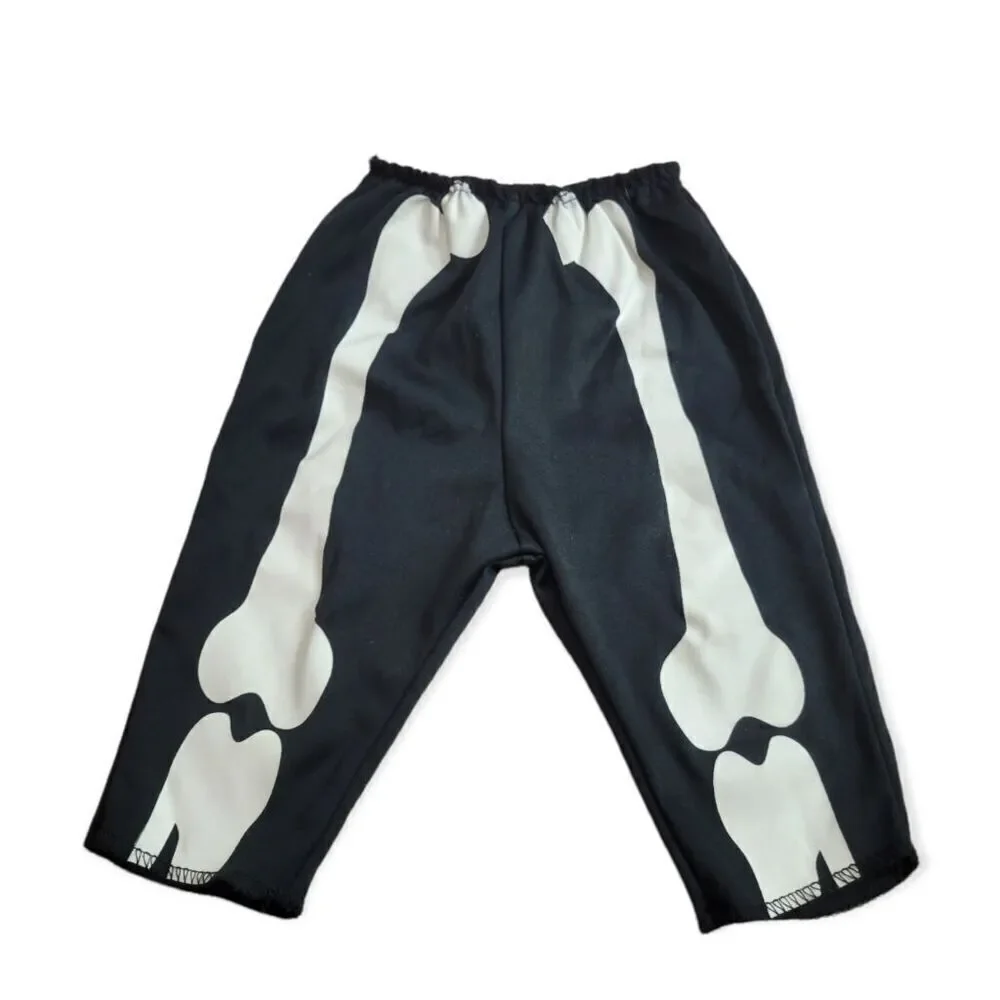 Skeleton costume pants 18/24mo